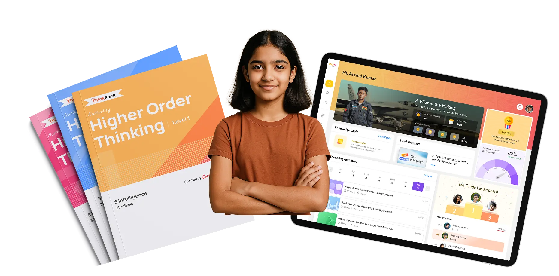 OctaKidz screen-free learning box setup